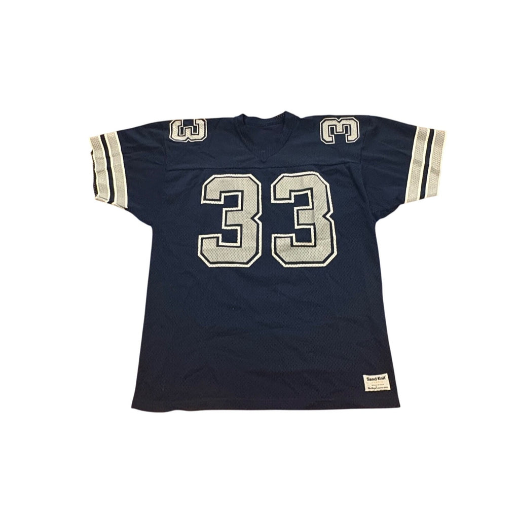 Vintage 80s Sand-Knit Dallas Cowboys Tony Dorsett #33 NFL Jersey Men's XL