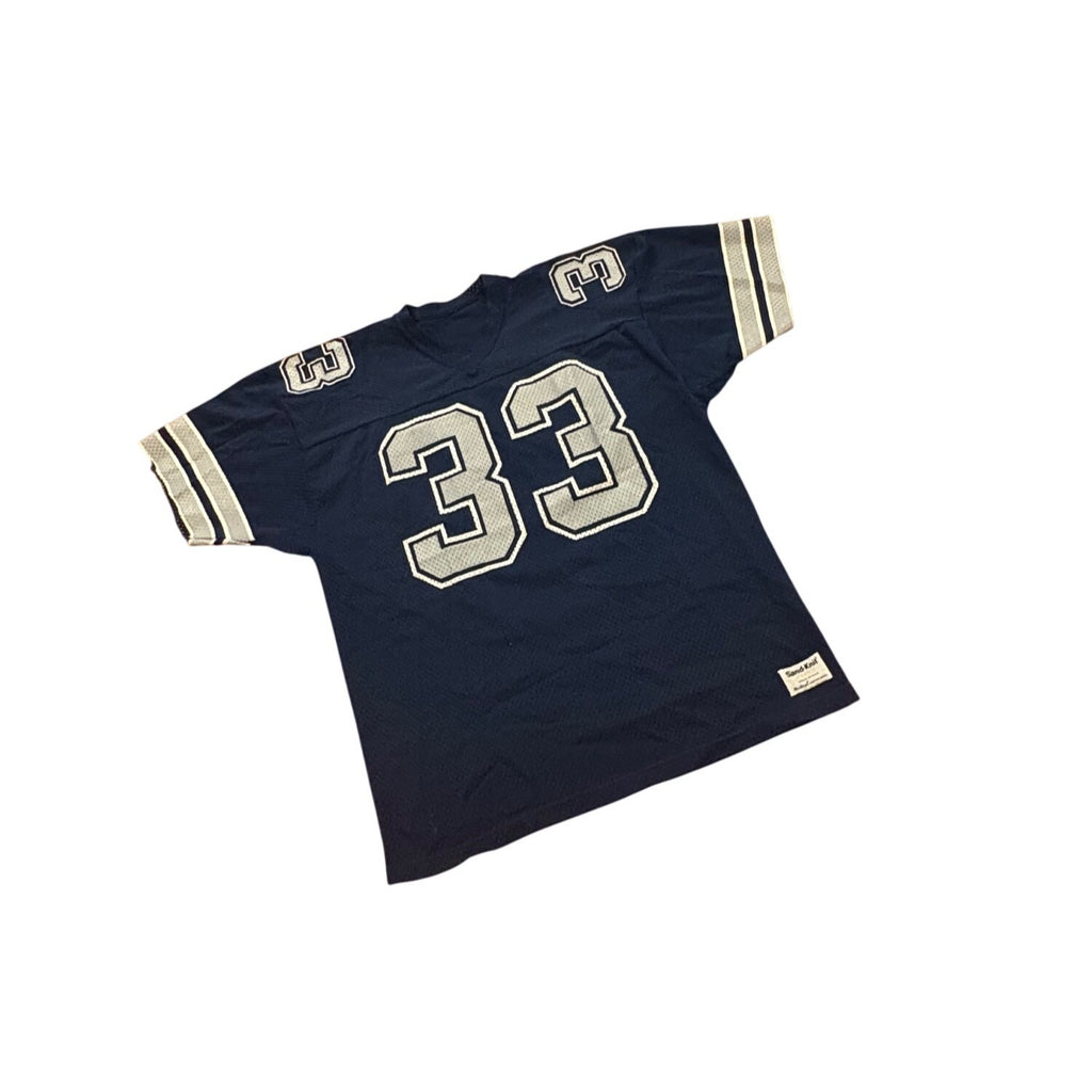Vintage 80s Sand-Knit Dallas Cowboys Tony Dorsett #33 NFL Jersey Men's XL