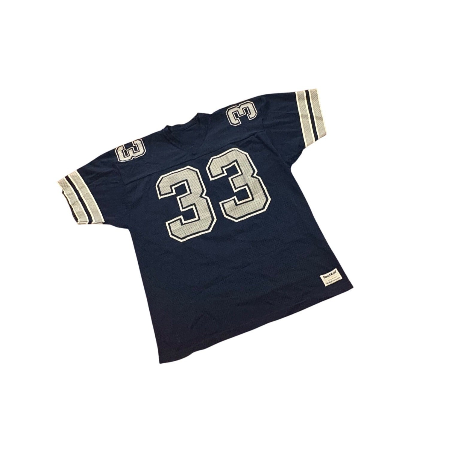 Vintage 80s Sand-Knit Dallas Cowboys Tony Dorsett #33 NFL Jersey Men's XL