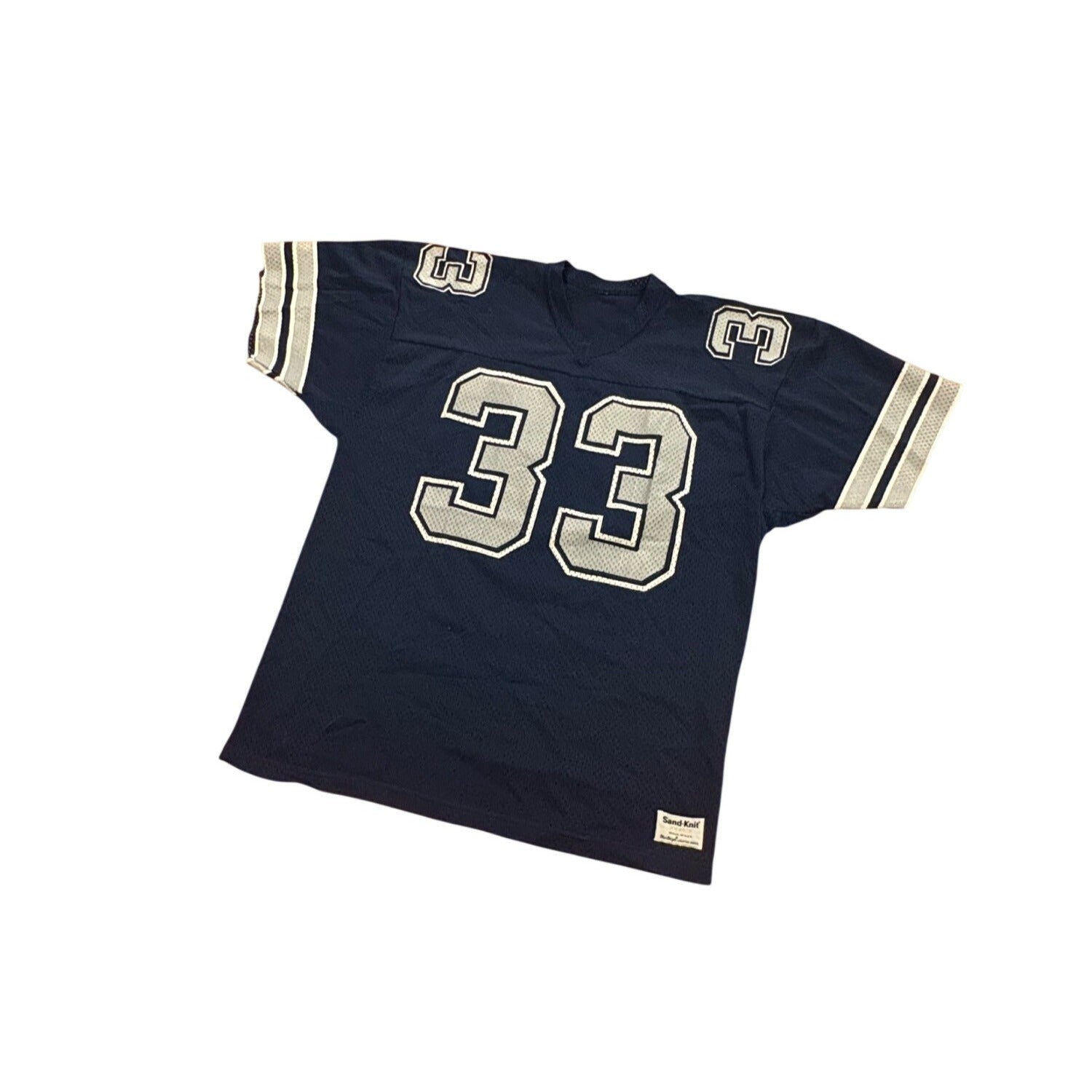 Vintage 80s Sand-Knit Dallas Cowboys Tony Dorsett #33 NFL Jersey Men's XL