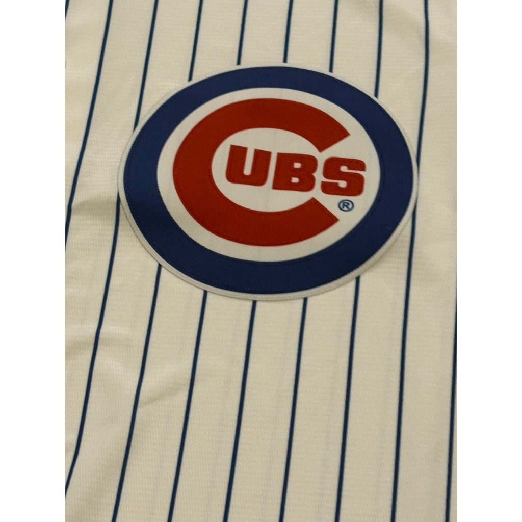 Majestic Chicago Cubs Cool Base MLB Baseball Jersey White Men's Size Large NEW