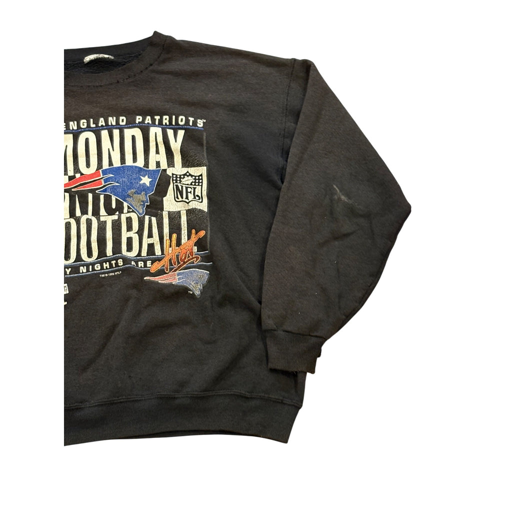 Vtg 1995 ABC Monday Night Football New England Patriots Crewneck Sweatshirt M