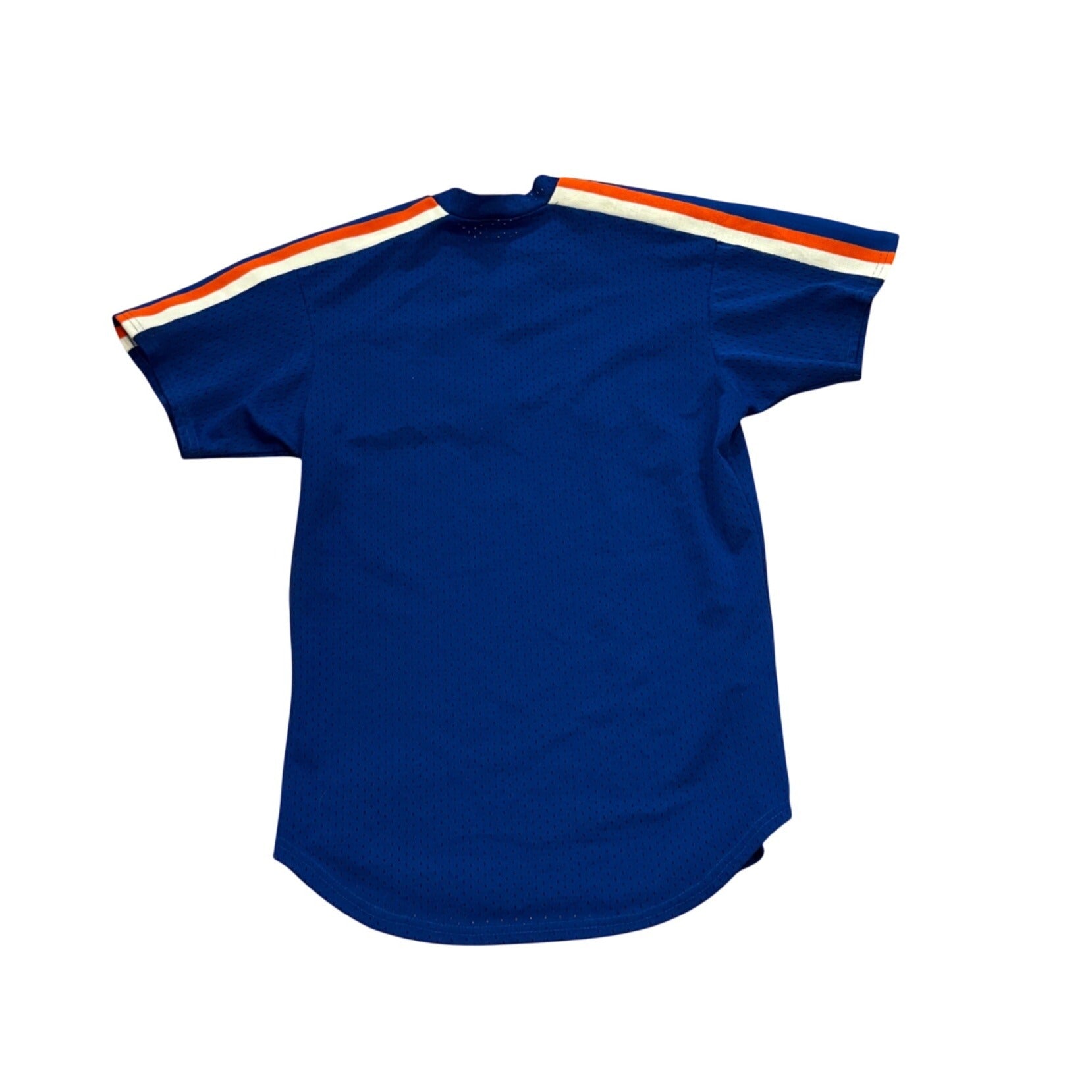 Vintage 1980's Majestic New York Mets Blue Mesh Batting Practice Jersey Men's M