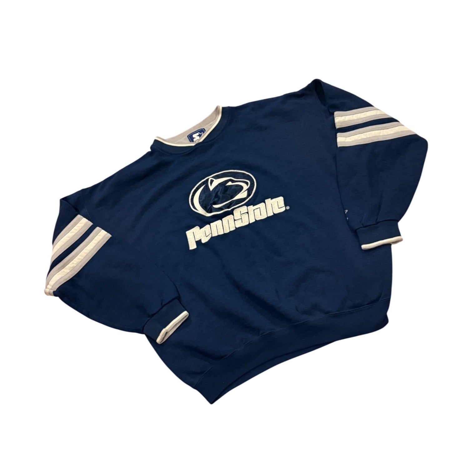 Vintage 90s Starter Penn State Nittany Lions Crewneck Sweatshirt Men's Large