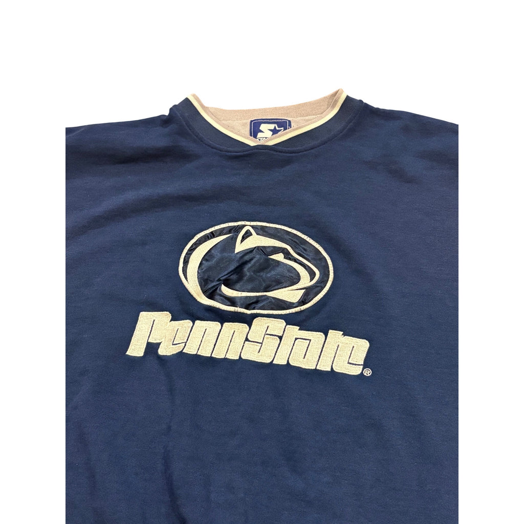 Vintage 90s Starter Penn State Nittany Lions Crewneck Sweatshirt Men's Large