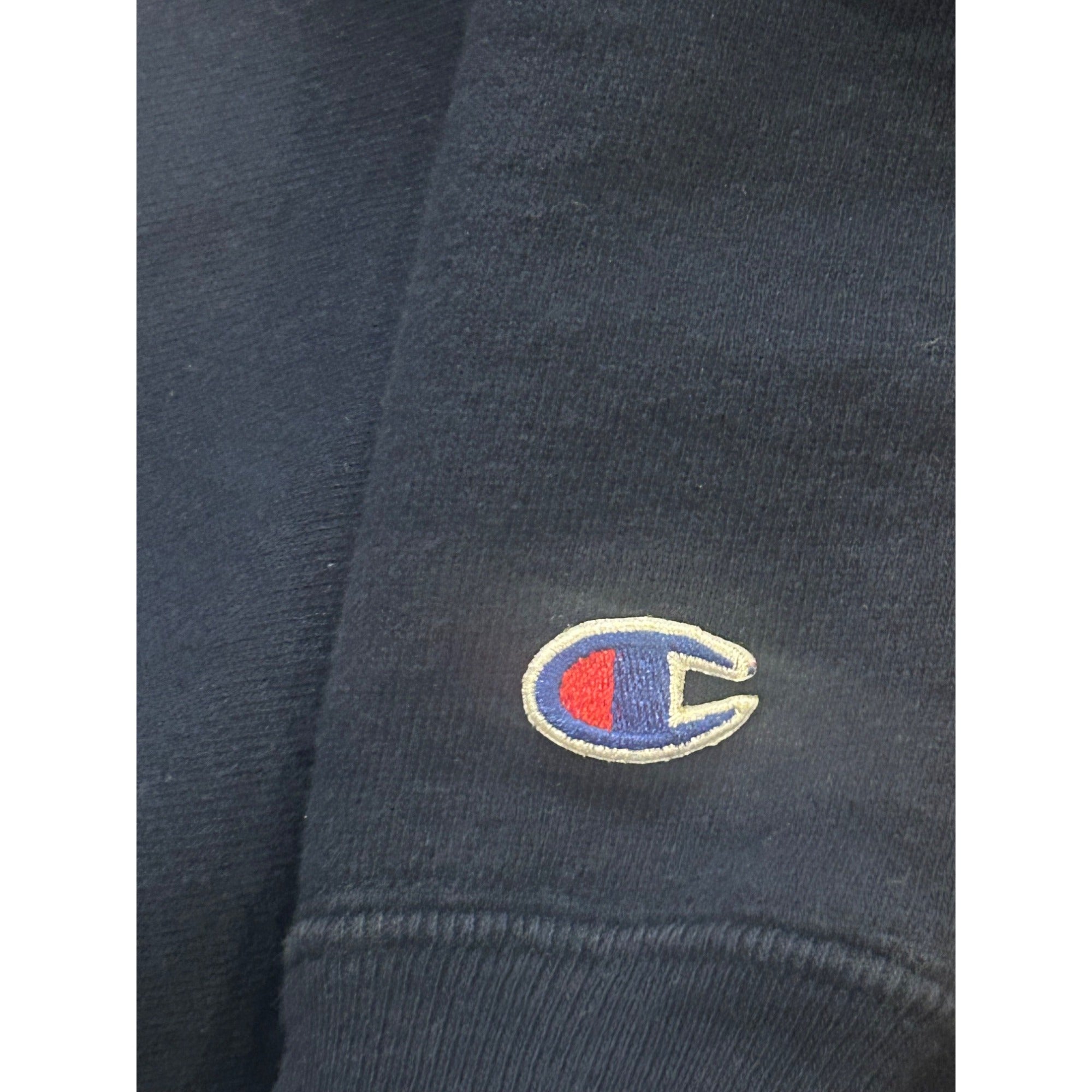 Vintage 1990's Champion Reverse Boston Red Sox Crewneck Sweatshirt Blue Men's L