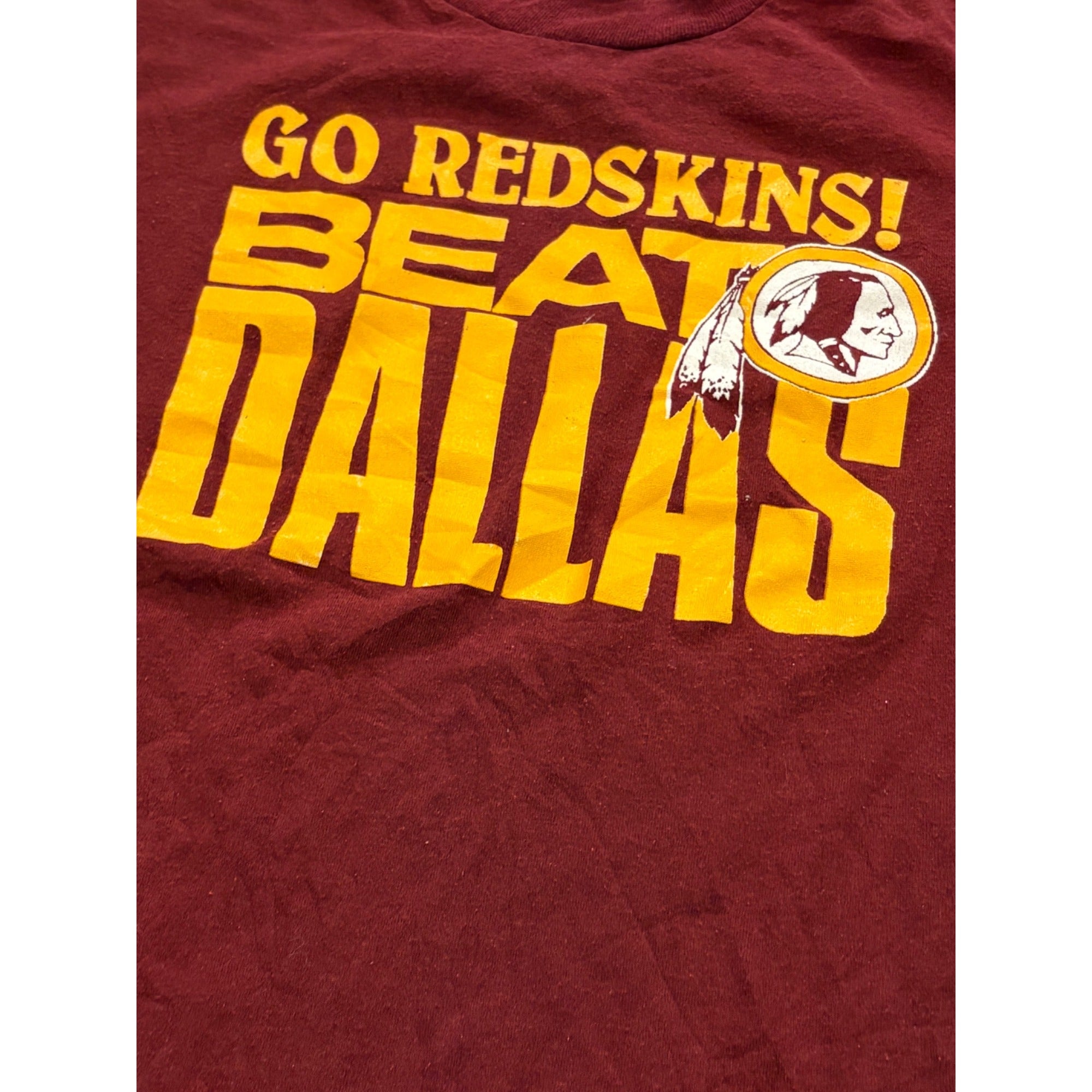 Vintage 1980's Washington Redskins Logo 7 Single Stitch T-Shirt Women's Small