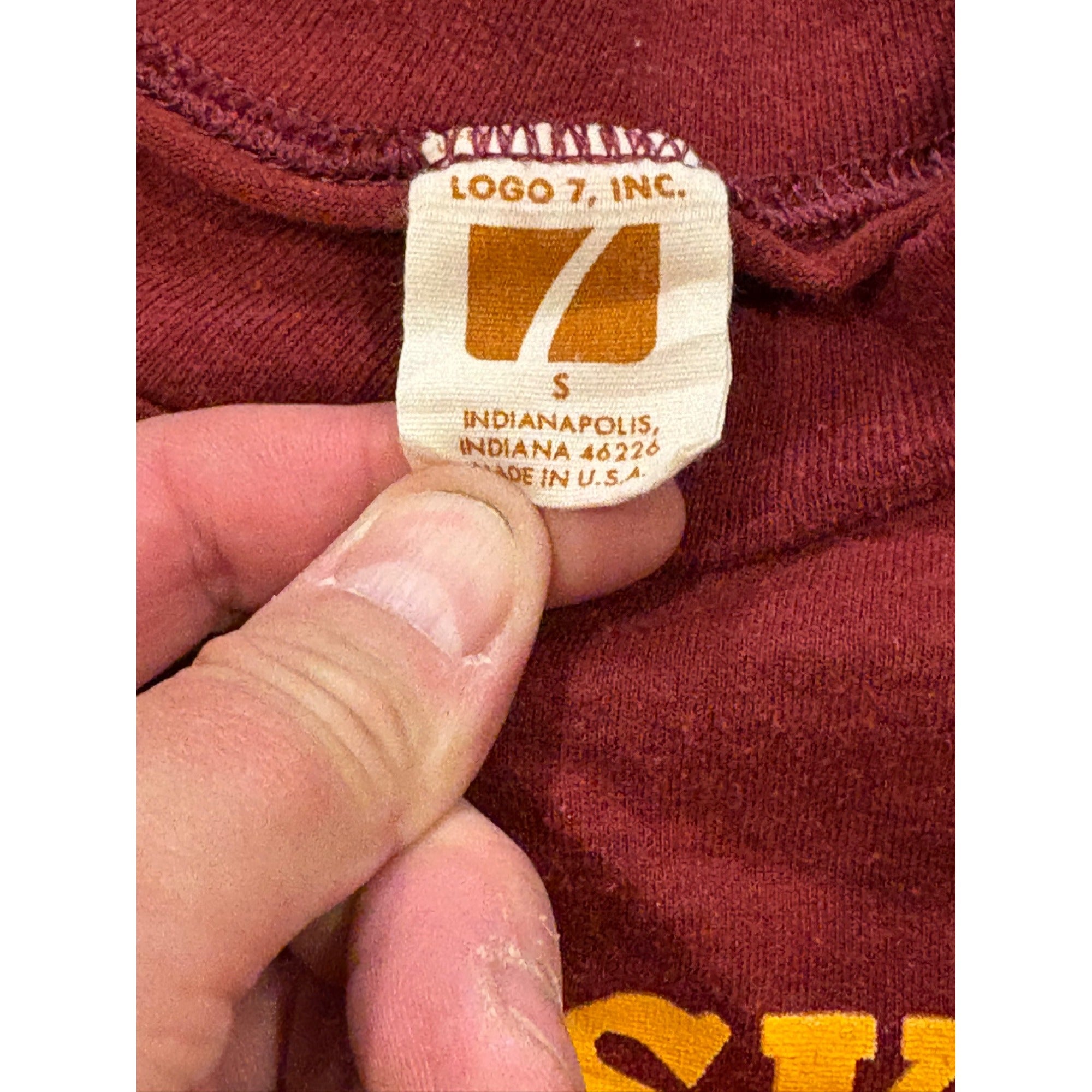 Vintage 1980's Washington Redskins Logo 7 Single Stitch T-Shirt Women's Small