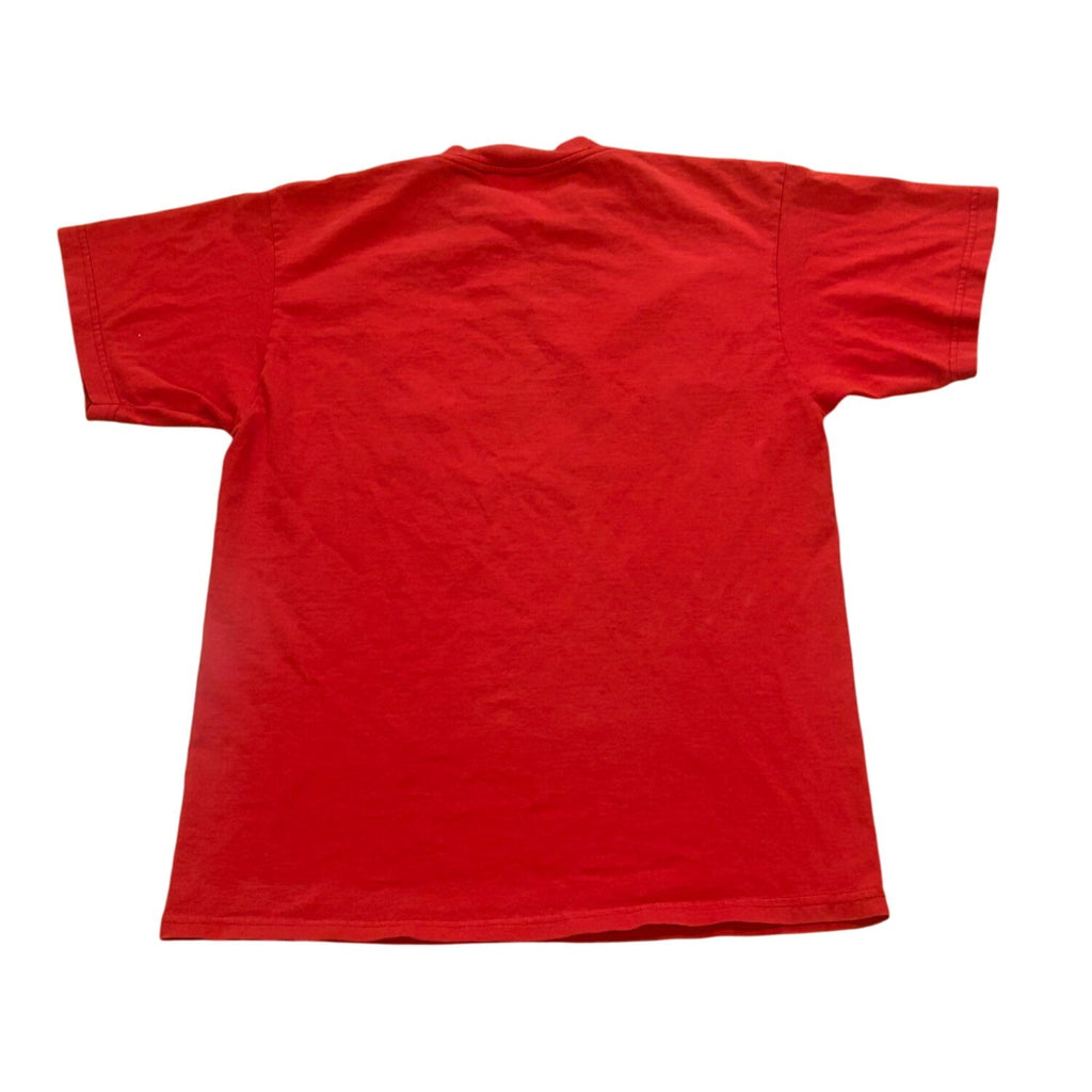 Vintage 1990's Logo 7 Detroit Red Wings Graphic Print Red T-Shirt Men's Medium