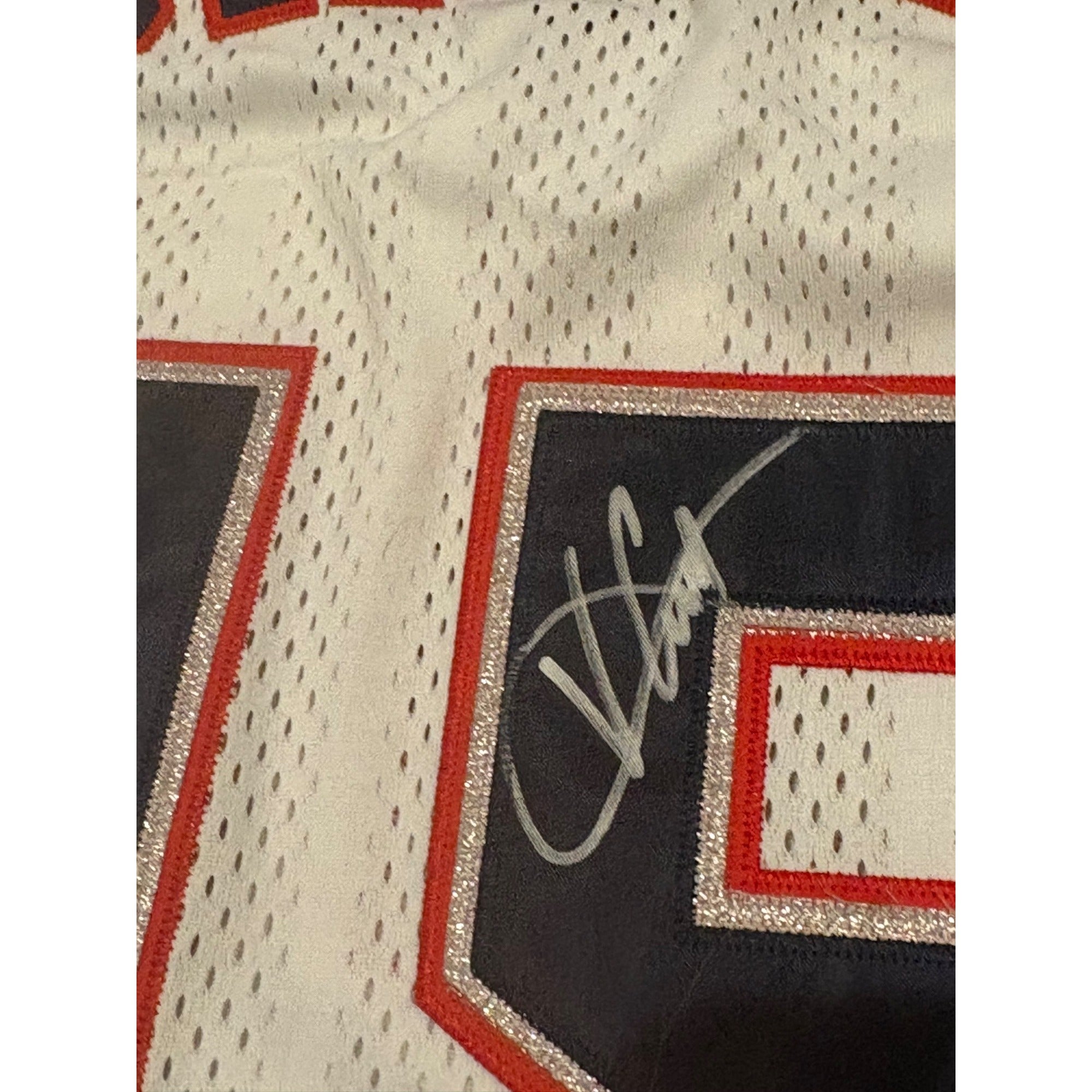 Reebok New Jersey Nets Vince Carter #15 Signed NBA Basketball Jersey Men's 50