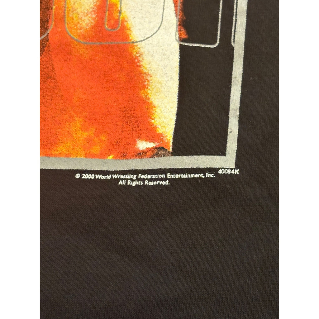 Vintage 2000 WWF The Rock Layeth the Smacketh Down! T-Shirt Youth Small