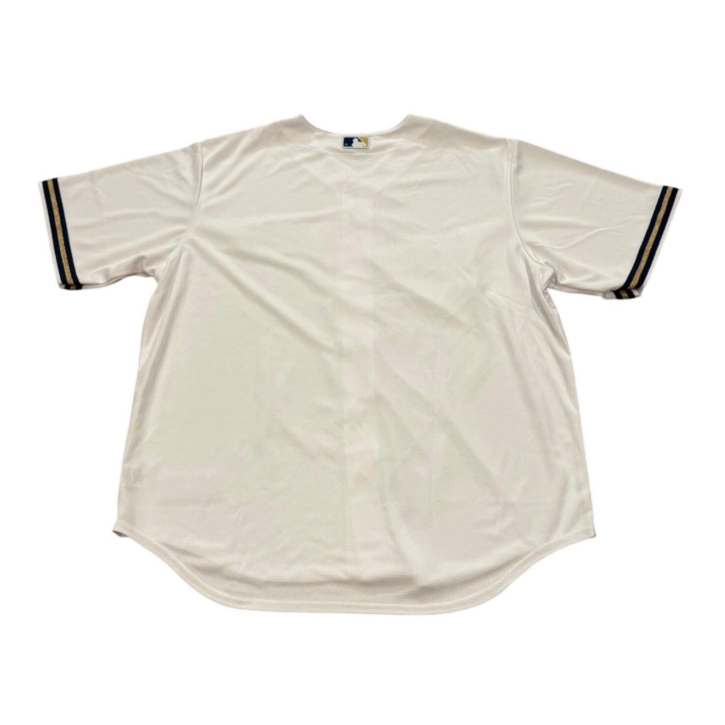 Majestic Milwaukee Brewers Cool Base MLB Baseball Jersey White Men's XL NEW