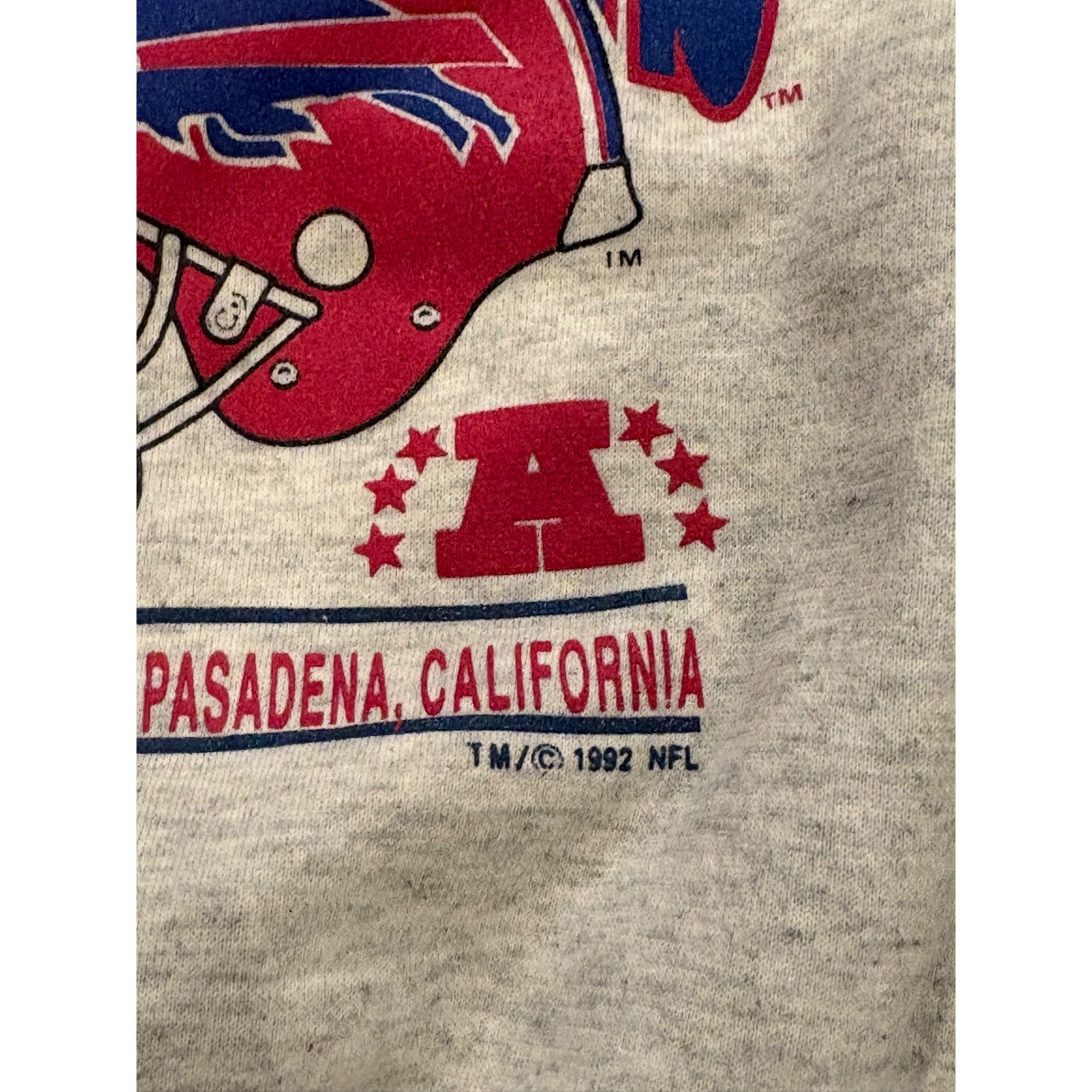 Vintage Super Bowl XXVII Dallas Cowboys vs Buffalo Bills Matchup Sweatshirt XL