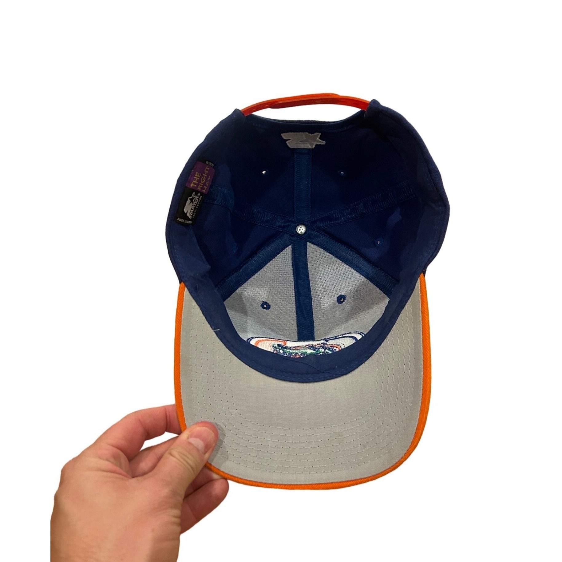 Vintage 1990's Starter Florida Gators The Right Hat NCAA Snapback Hat