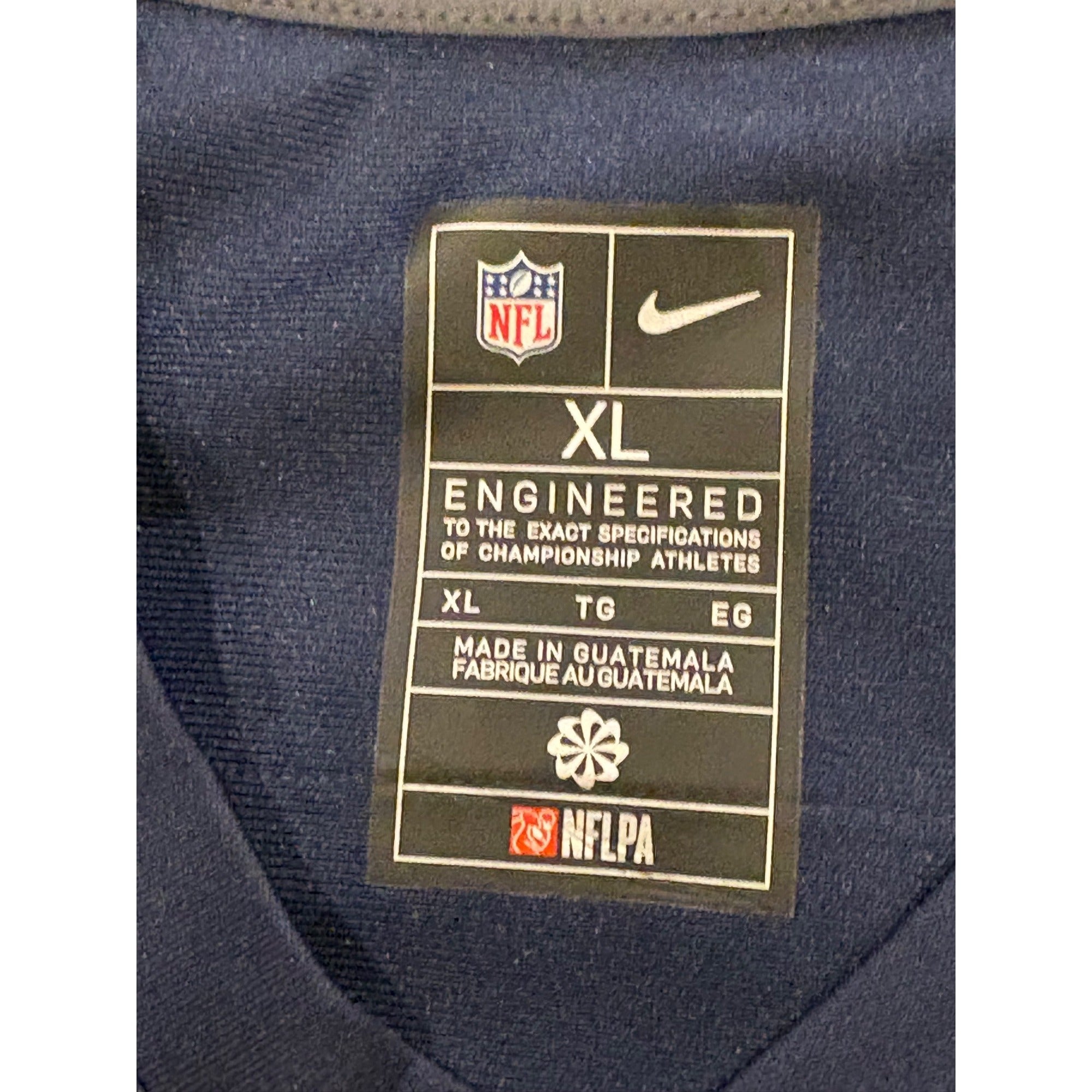 Nike New England Patriots Rhamondre Stevenson #38 NFL Football Jersey Men's XL