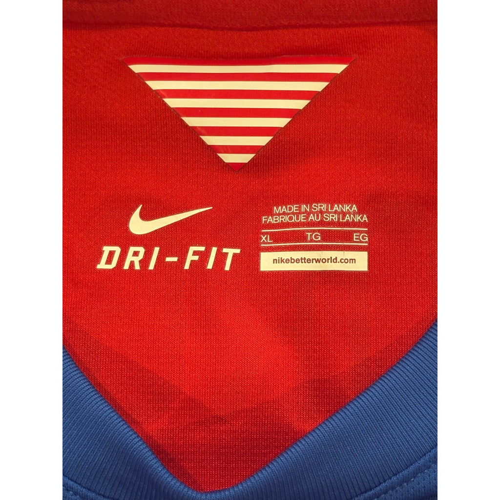 Nike Dri-Fit 2014 USWNT Alex Morgan #13 Bomb Pop Soccer Jersey Youth XL
