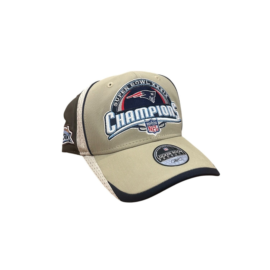 Reebok New England Patriots Super Bowl 39 XXXIX Champions Locker Room Hat Cap