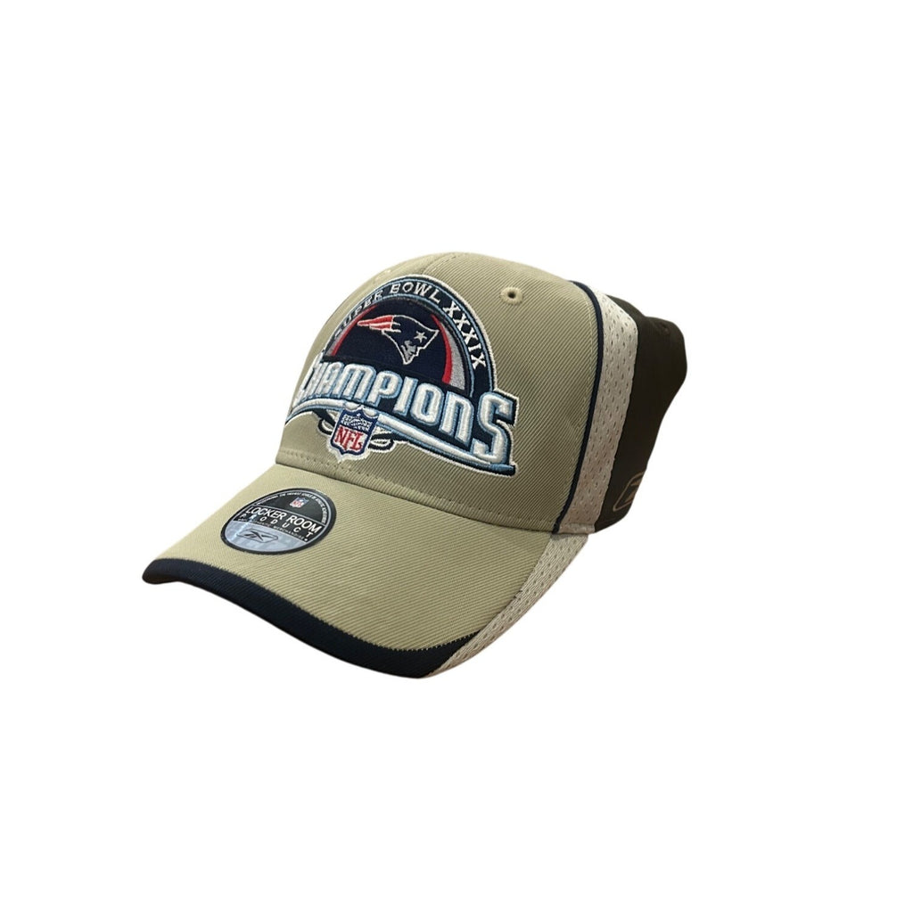 Reebok New England Patriots Super Bowl 39 XXXIX Champions Locker Room Hat Cap