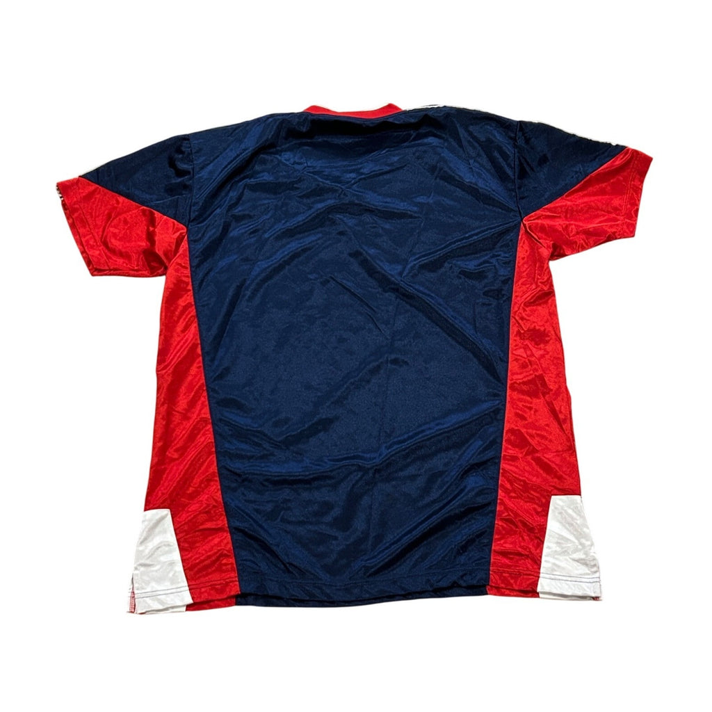 Pro Player New England Revolution Blank Jersey Vtg 90s MLS Soccer Sewn Blue L