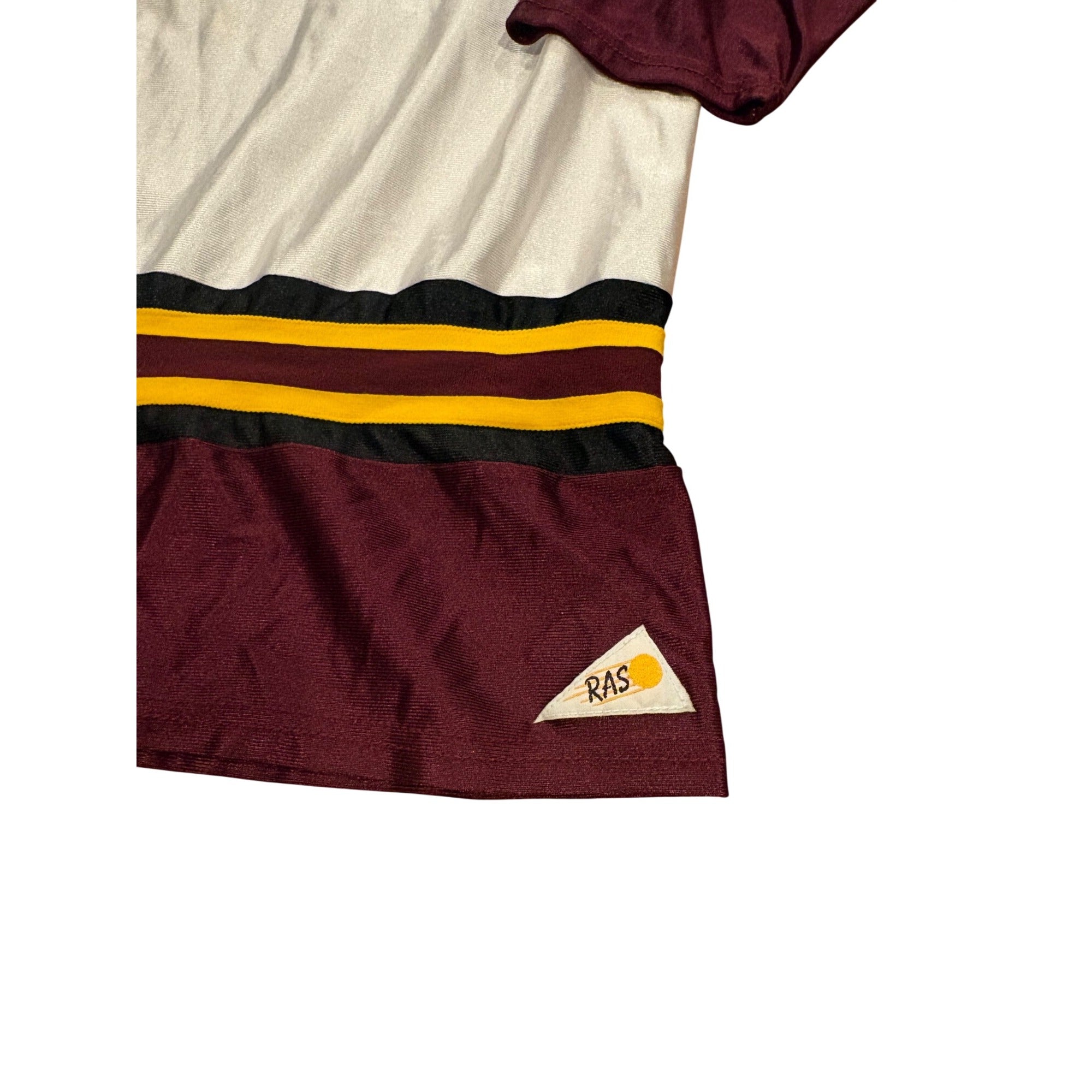 Vintage 90s Minnesota Golden Gophers NCAA Hockey Jersey RAS Made in USA Men's XL