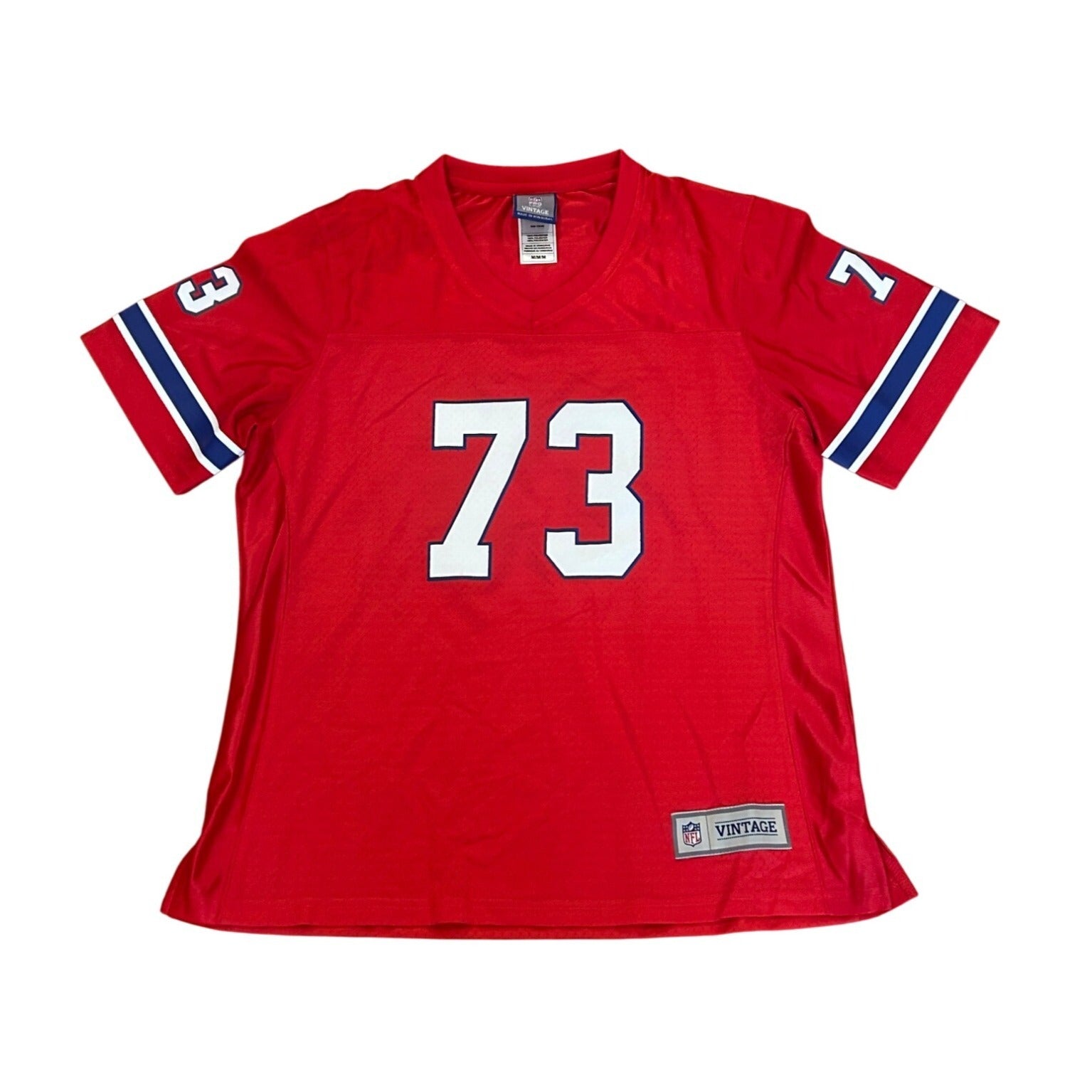 New England Patriots John Hannah #73 NFL Pro Line Vintage Collection Jersey M