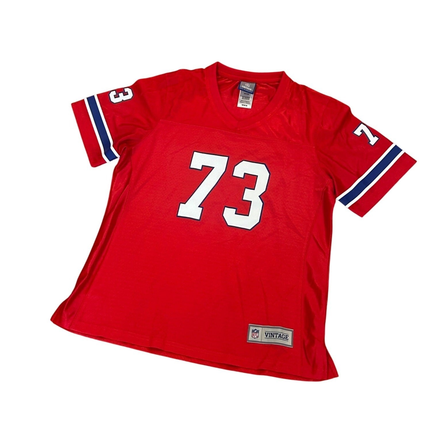 New England Patriots John Hannah #73 NFL Pro Line Vintage Collection Jersey M