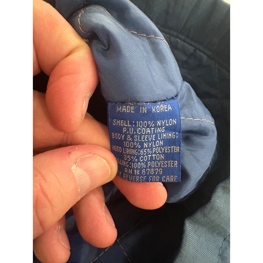 Vintage 90s Starter New England Patriots NFL Pro Line Full Zip Hooded Jacket L