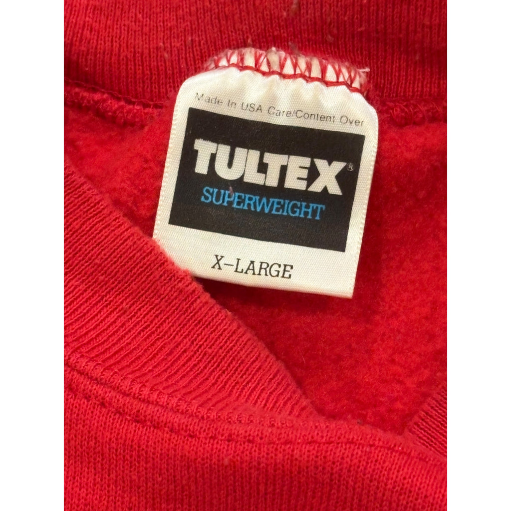 Vintage 90's UNLV Rebels Crewneck Tultex Superweight Sweatshirt Red Men's XL
