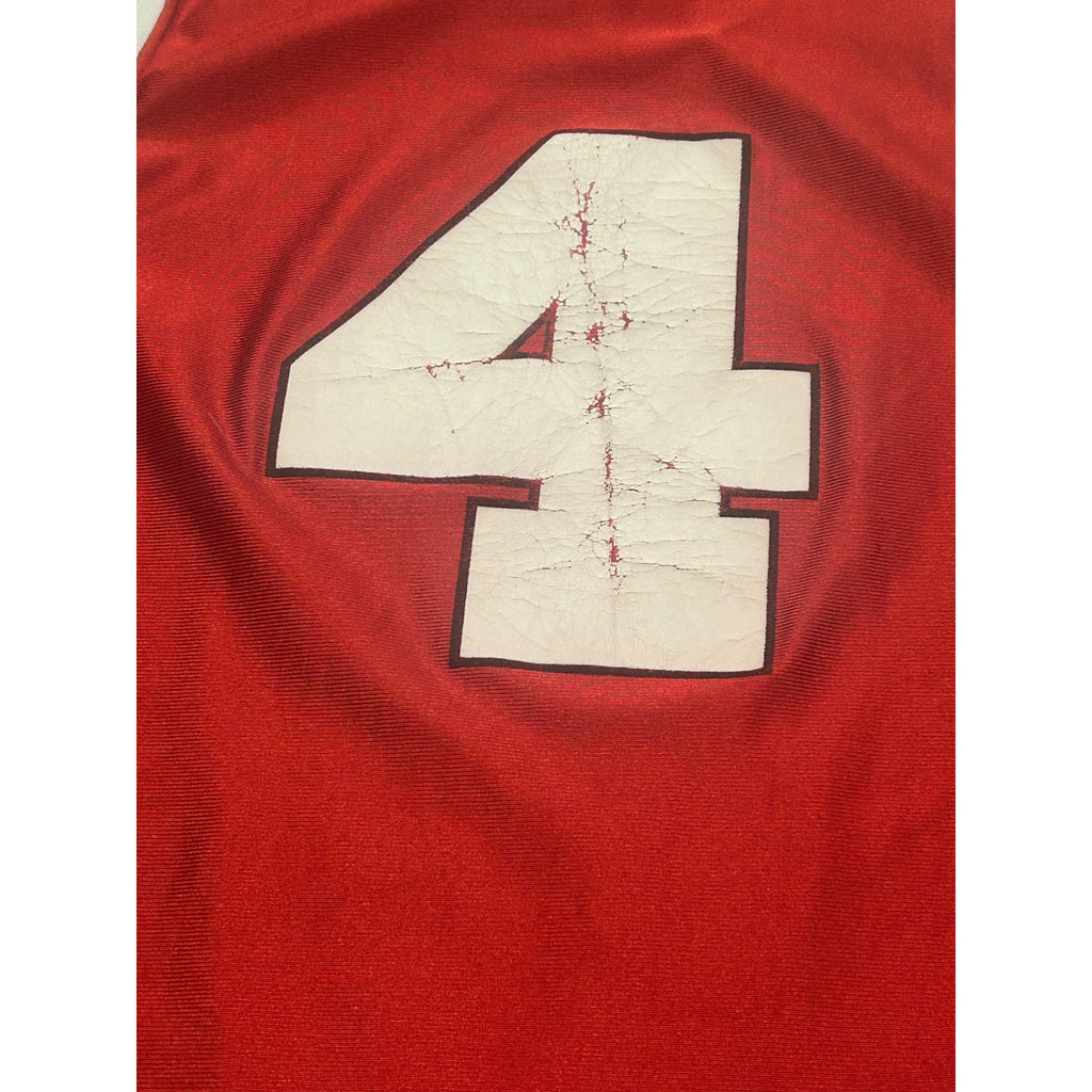 Vintage 1990's Maryland Terrapins Majestic NCAA Basketball Jersey Red Men's XL