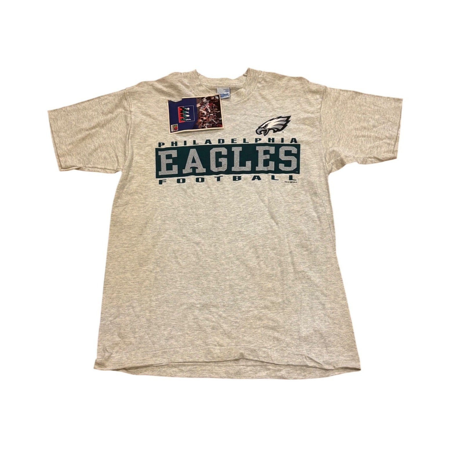 NWT Vintage 1996 Philadelphia Eagles Salem Sportswear Single Stitch T-Shirt L