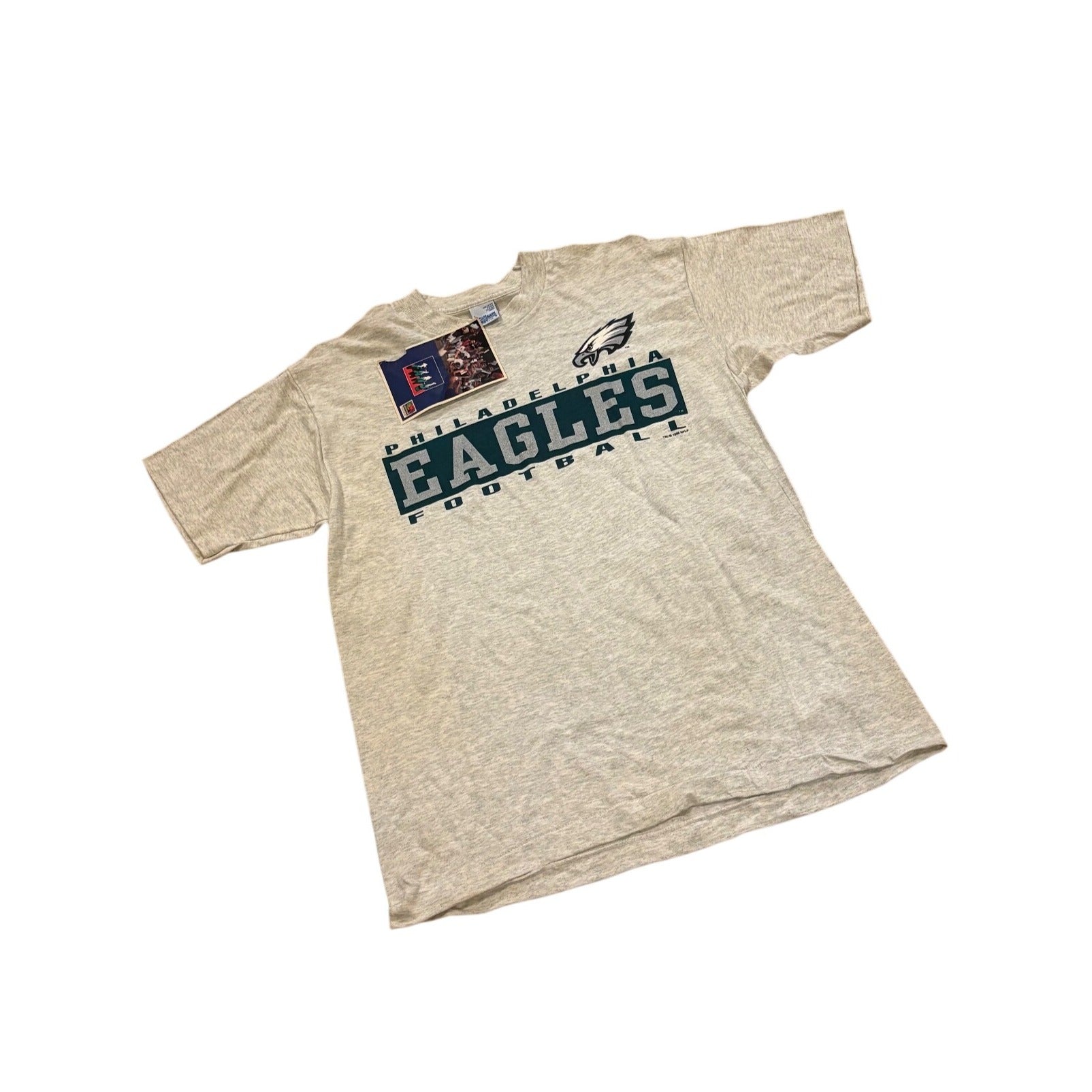 NWT Vintage 1996 Philadelphia Eagles Salem Sportswear Single Stitch T-Shirt L