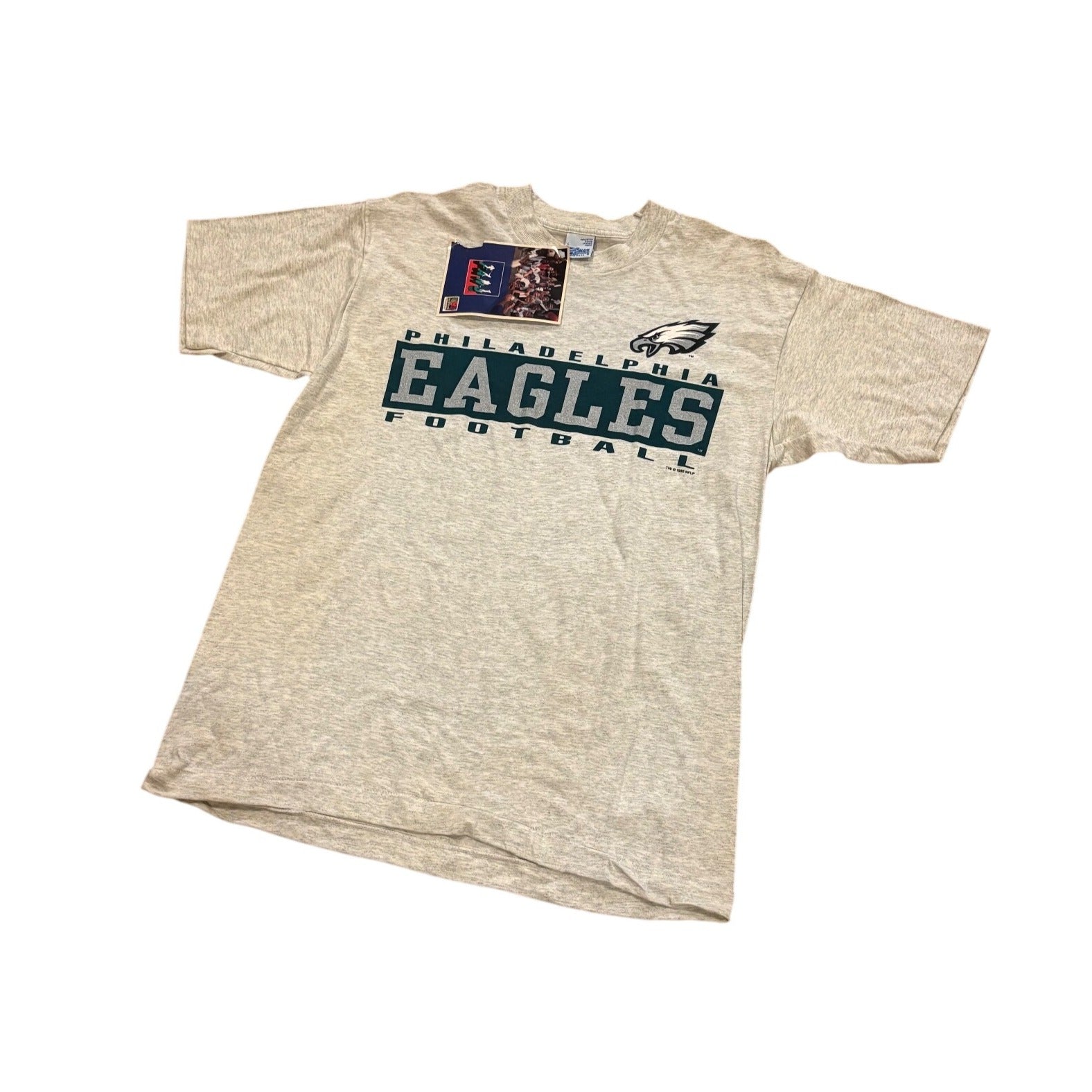 NWT Vintage 1996 Philadelphia Eagles Salem Sportswear Single Stitch T-Shirt L