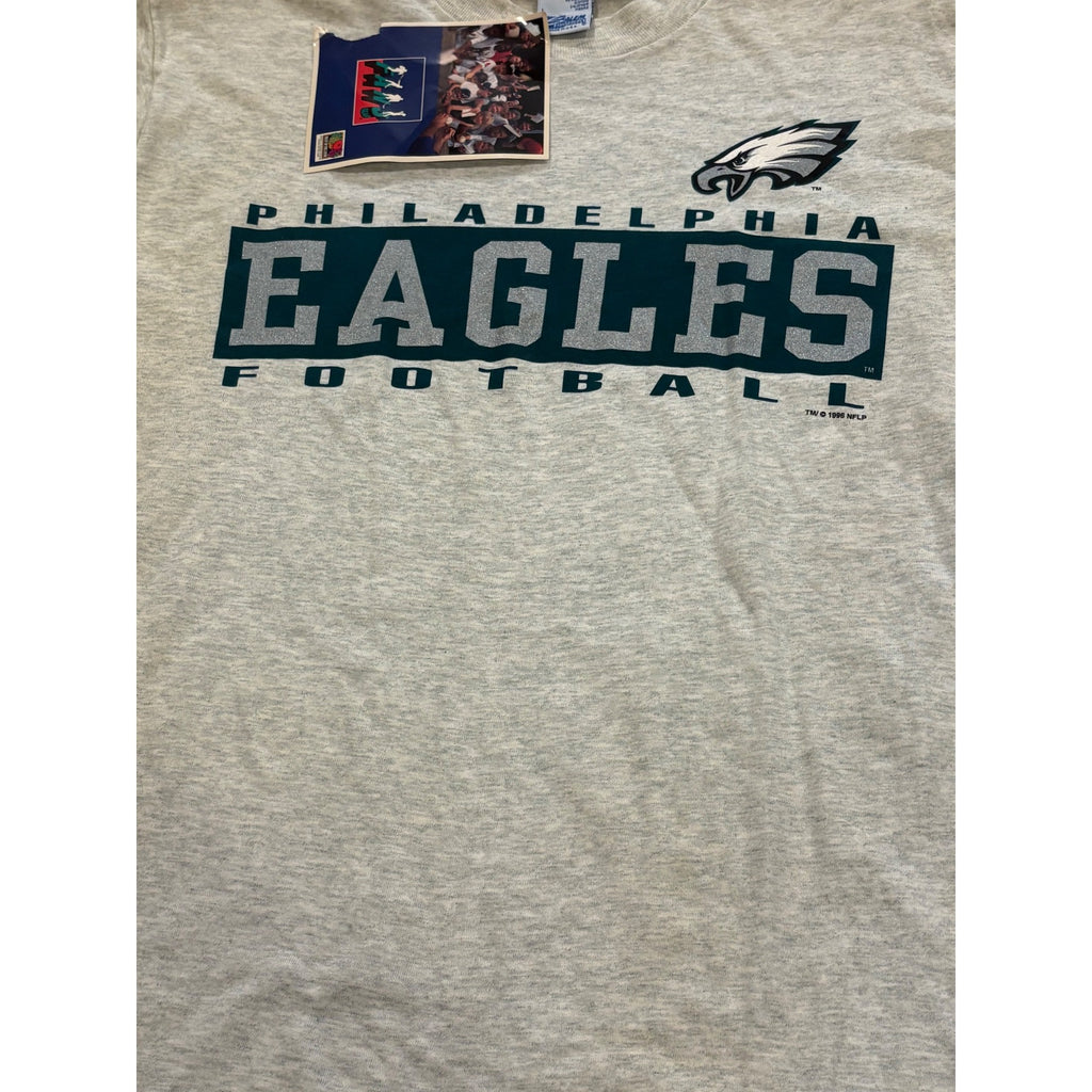 NWT Vintage 1996 Philadelphia Eagles Salem Sportswear Single Stitch T-Shirt L