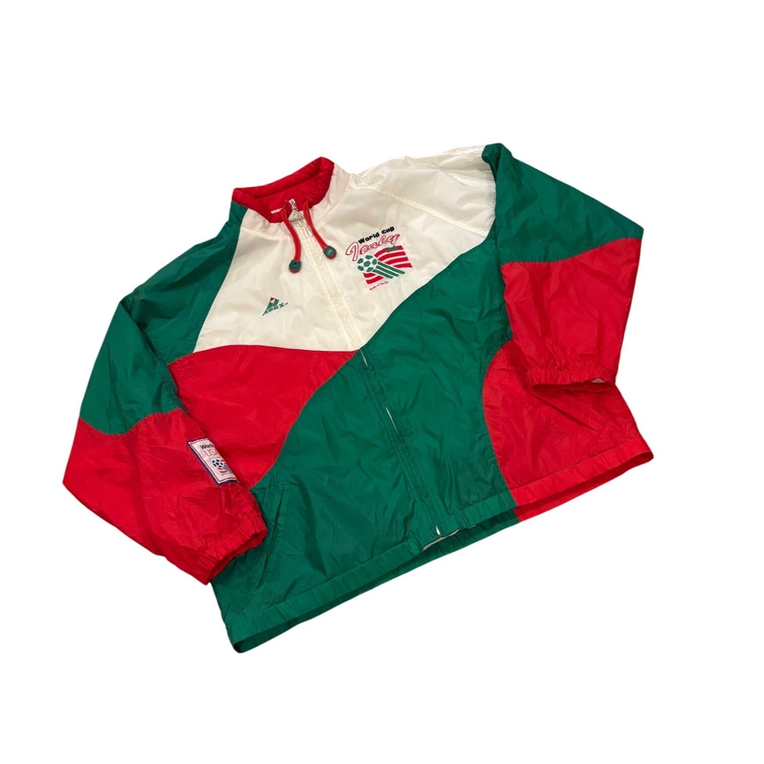 Vintage Apex One 1994 World Cup Italy National Team Windbreaker Jacket Men's XL