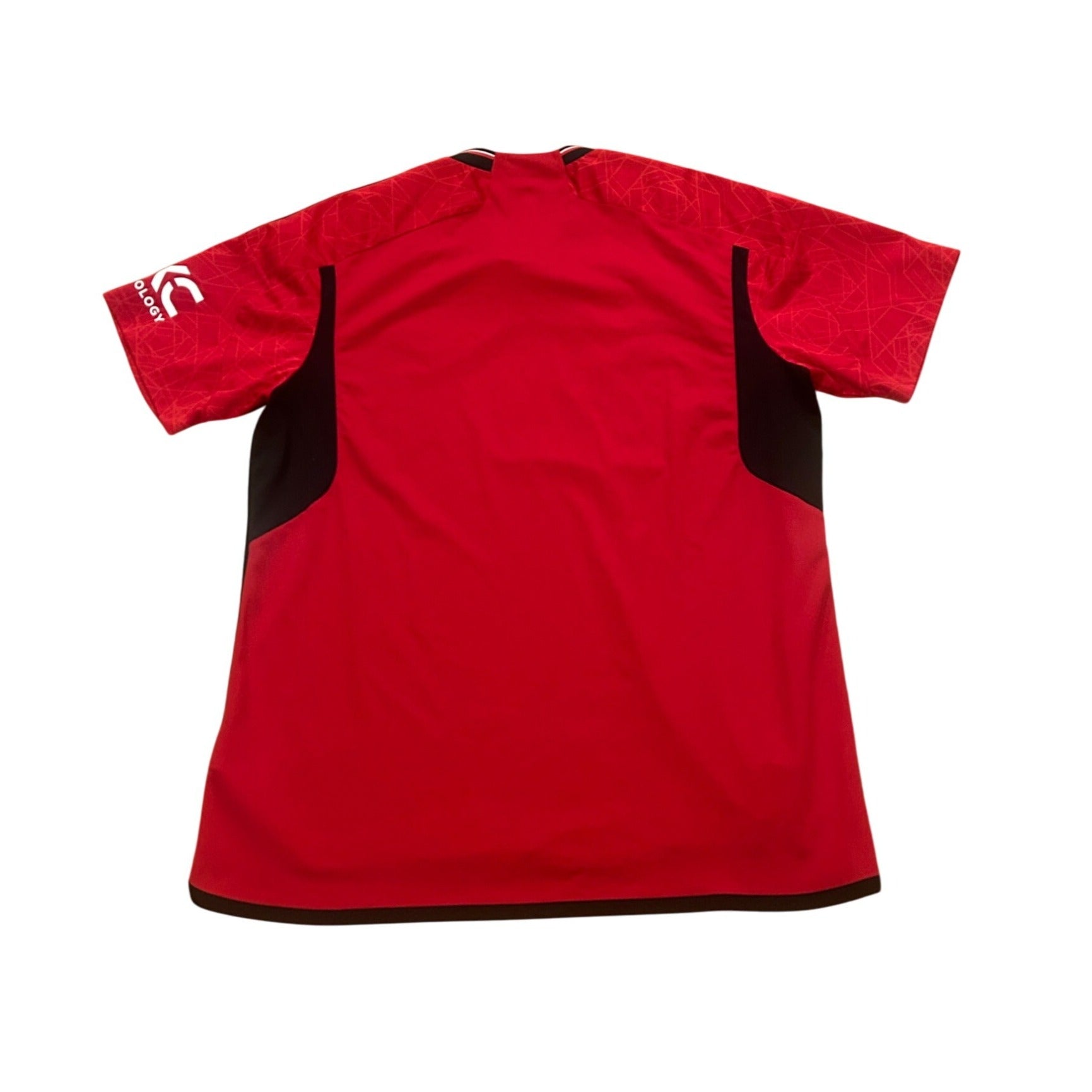 Adidas 2023-2024 Manchester United F.C. Red Home Kit Soccer Jersey Men's 2XL