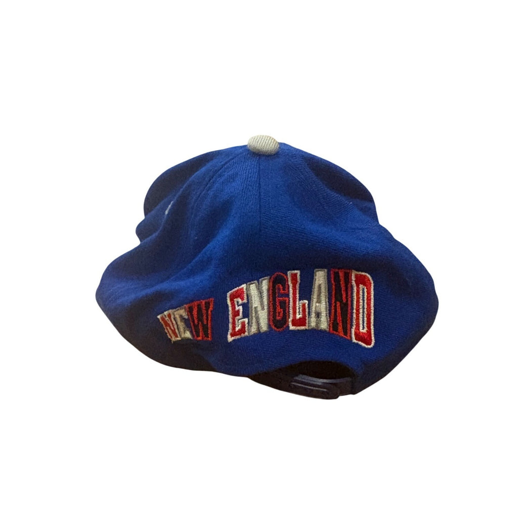Vintage 90s New England Patriots Team NFL Football 100% Wool Snapback Hat