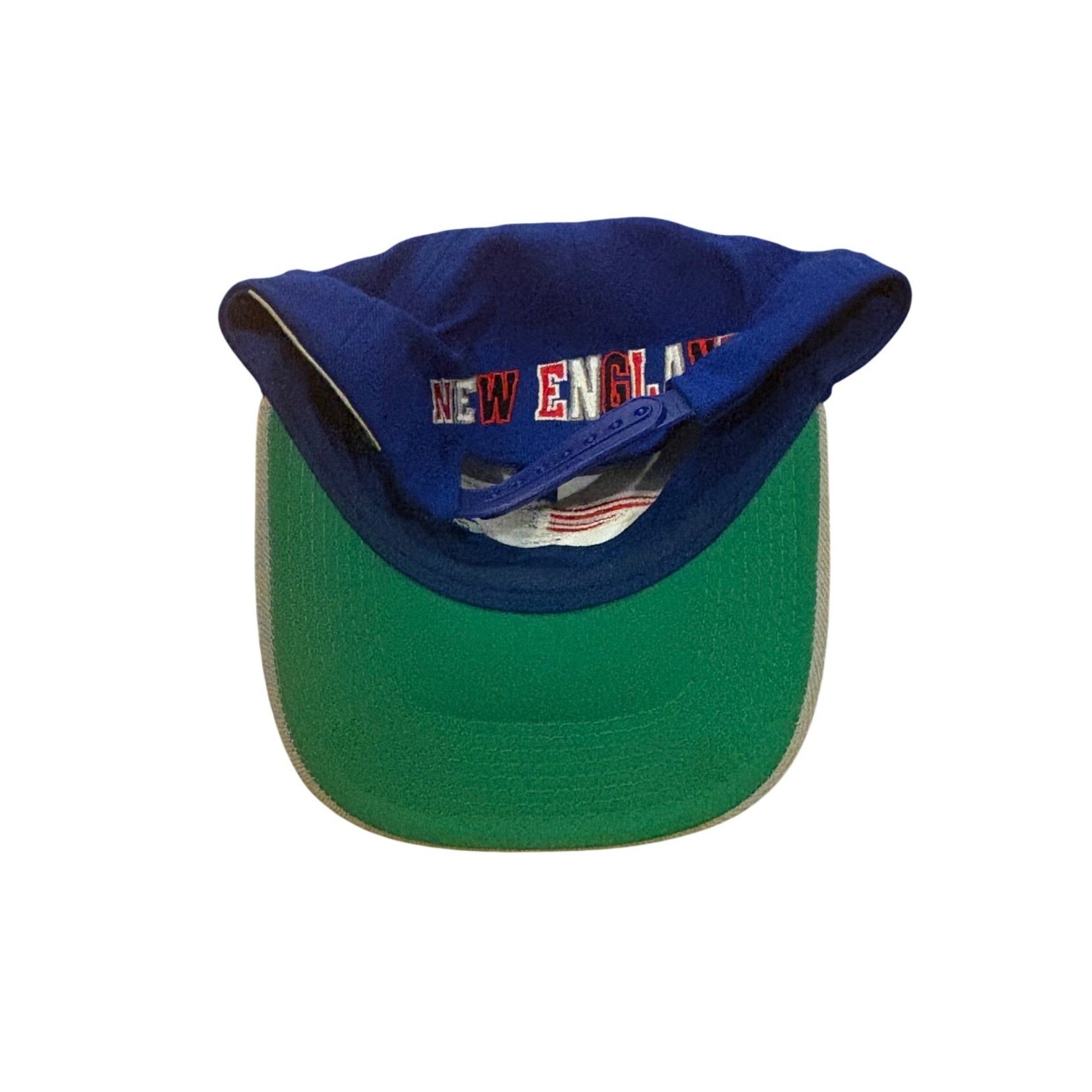 Vintage 90s New England Patriots Team NFL Football 100% Wool Snapback Hat