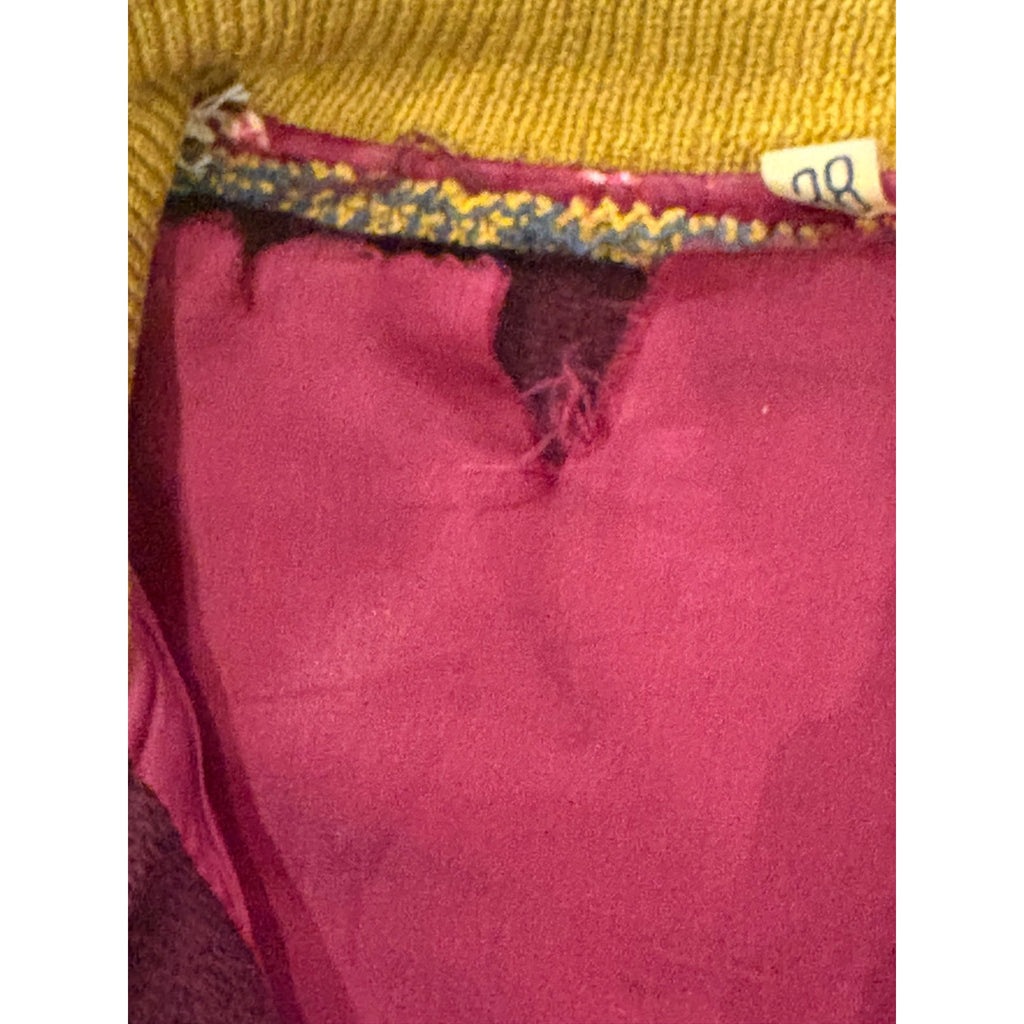 True Vintage 60s Minnesota Golden Gophers Wool Varsity Letterman Jacket Men's 38