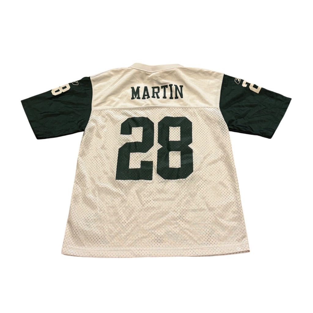 Reebok New York Jets Curtis Martin #28 NFL Football Jersey White Youth Large