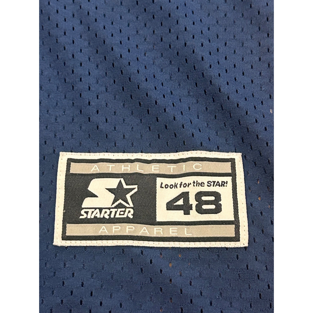 Vintage 1995 Starter Chicago Bears Curtis Conway #80 NFL Blue Jersey Men's 48