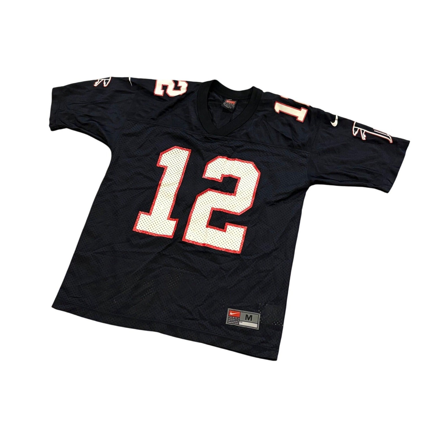 Nike Atlanta Falcons Chris Chandler #12 NFL Football Jersey Black Youth Medium