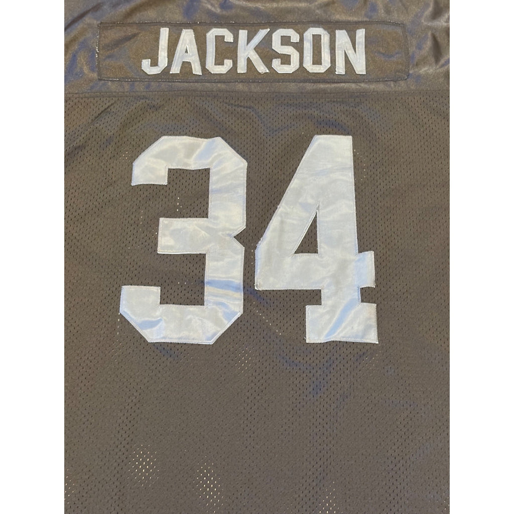Mitchell & Ness 1987 Los Angeles Raiders Bo Jackson NFL Jersey Black Men's 52