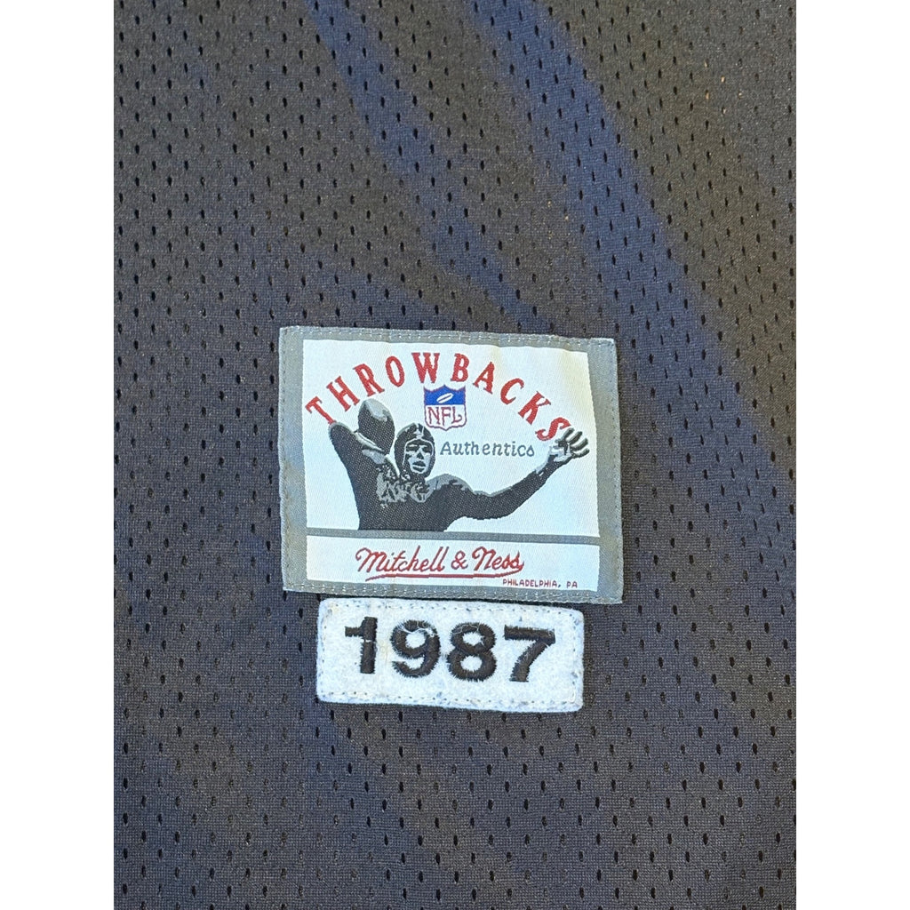 Mitchell & Ness 1987 Los Angeles Raiders Bo Jackson NFL Jersey Black Men's 52