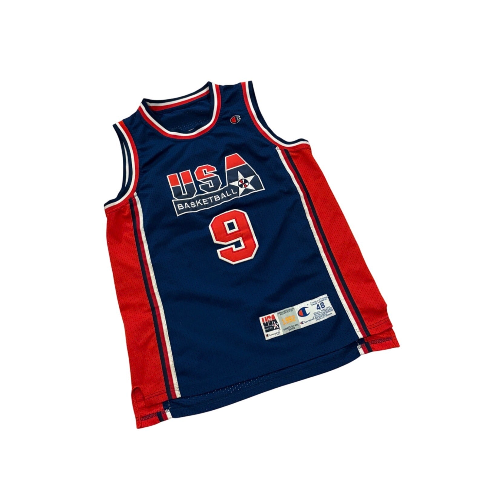 Vintage Champion Michael Jordan #9 1992 USA Dream Team Olympic Jersey Size 48