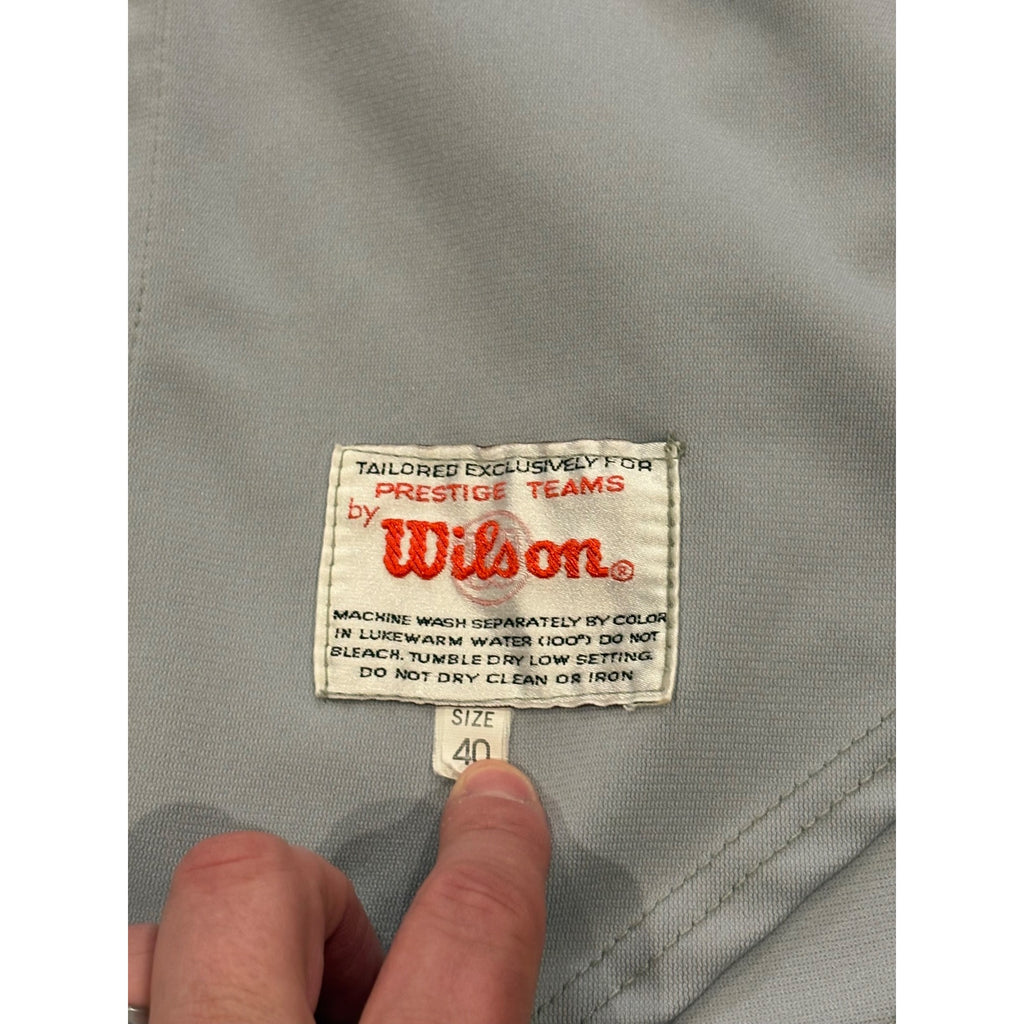 Vintage 80's Wilson Pawtucket Red Sox #5 Team Issued Game Worn Baseball Jersey