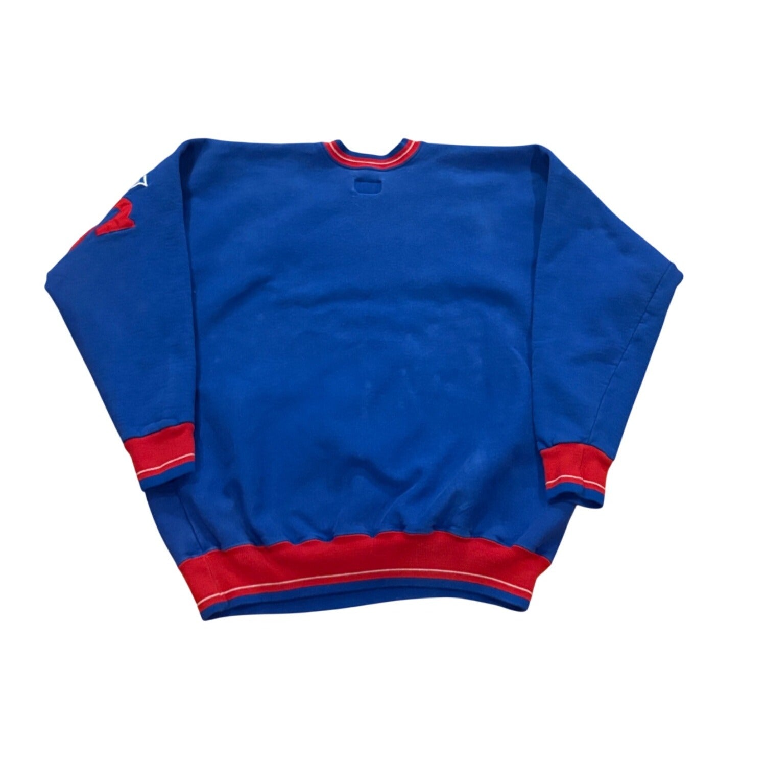 Vintage 90s Legends New York Rangers NHL Spell Out Crewneck Sweatshirt Men's 2XL