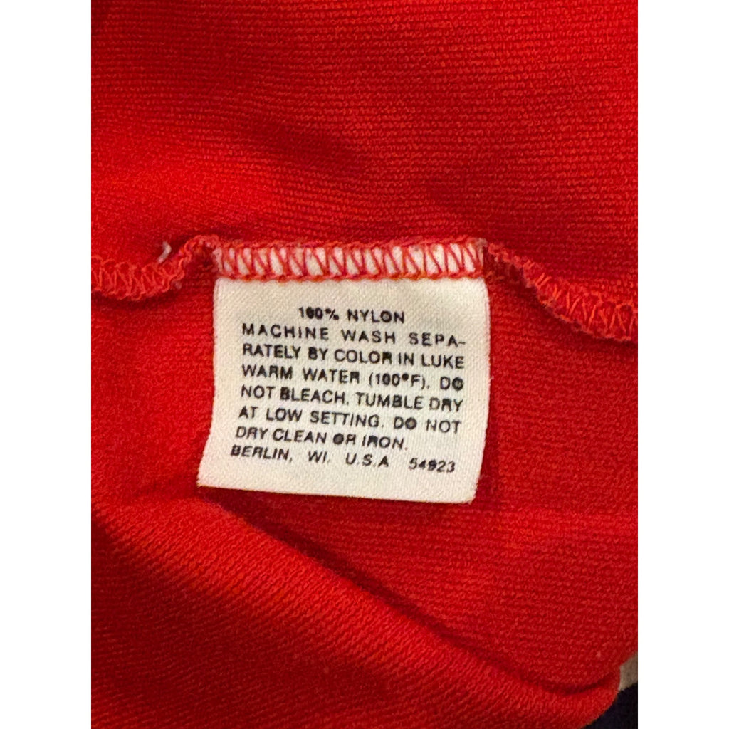 Rare Vintage 80s Sand-Knit Chicago White Sox Red Pullover MLB Baseball Jersey Lg