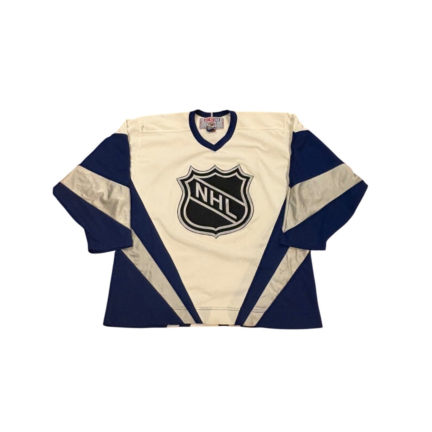 Vintage CCM 1998 NHL All Star Game Jersey World Team Stitched Men's Large