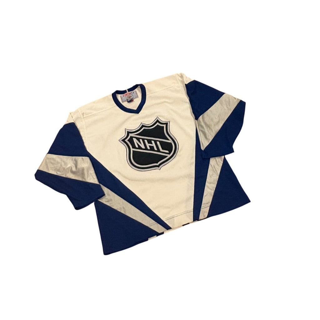Vintage CCM 1998 NHL All Star Game Jersey World Team Stitched Men's Large