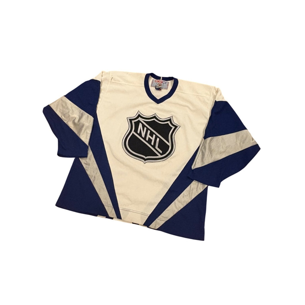 Vintage CCM 1998 NHL All Star Game Jersey World Team Stitched Men's Large